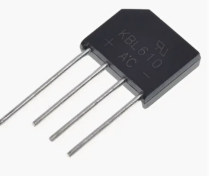 KBL610, Выпрямительный мост, 6А 1000В, корпус KBL