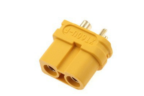 XT60-F, Разъем для аккумулятора, 60А, [Прямой, Female]