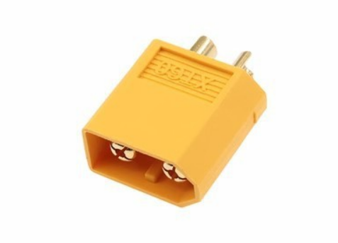 XT60-M, Разъем для аккумулятора, 60А, [Прямой, Male]