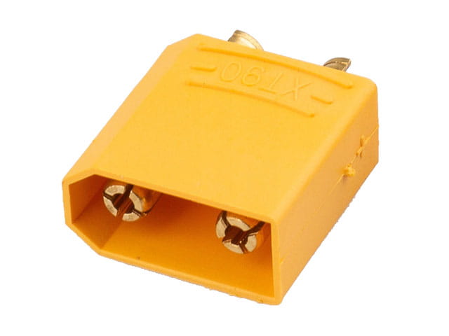 XT90H, Разъём для аккумулятора, 90А, [С защитным корпусом, Male]