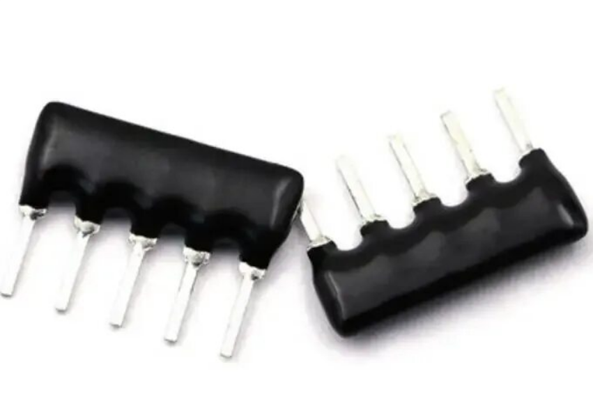 A152J, Резисторный массив, 1,5 кОм, [5P, шаг 2,54 мм]