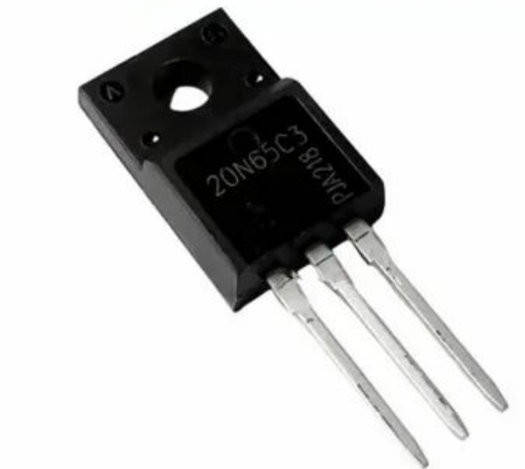 20N65, MOSFET N-канальный, 20А 650В, корпус TO-220F