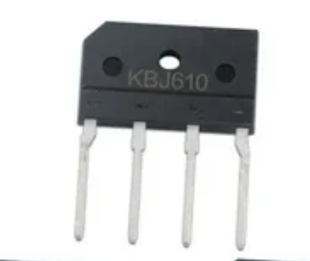 KBJ610, Выпрямительный мост, 6А 1000В, корпус KBJ