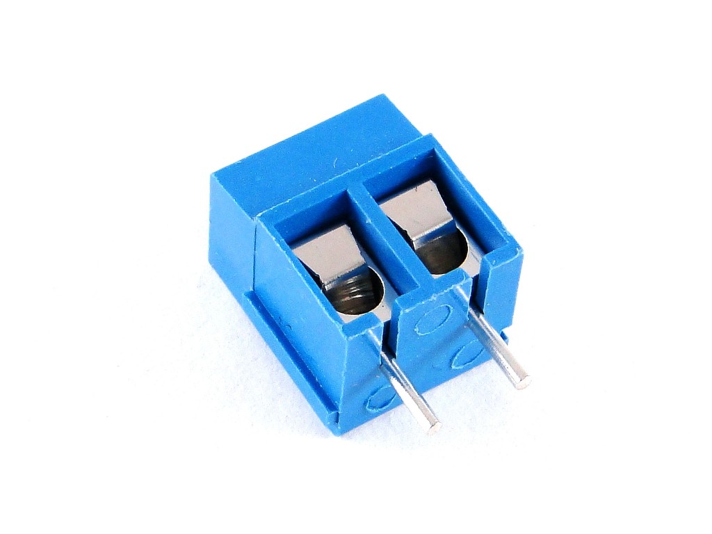 KF300-5,0, Винтовой клеммник с шагом 5,0мм, 2 контакта, соединяемый, медные контакты, 250В 16А