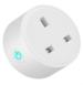 Умная розетка Tuya WiFi (UK вилка, 100-240В 16А, мониторинг энергопотребления, совместимость с Alexa, 58?58?54 мм)