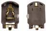 Коричневый Батарейный отсек (держатель) CR2032-BS-8 (панельный, золотой контакт)