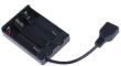 Батарейный отсек (держатель) для 3 батарей AAA с тумблером и USB-разъемом (мин. заказ 150 шт.)