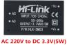 Модуль AC-DC HLK-5M03 (220В на 3.3В, 5Вт, высокая надежность)