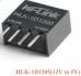 Модуль DC-DC HLK-1D1205 (12В на 5В, 1Вт, изолированный, новый аналог: B1205S-1WR3)