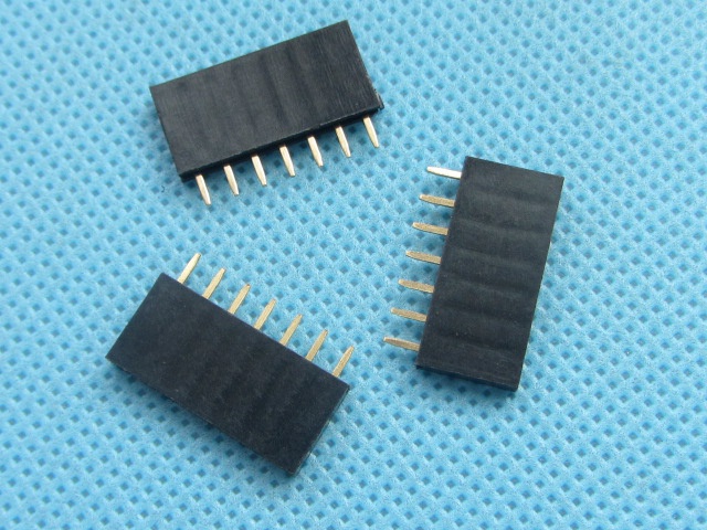 Штыревой разъем 1*7p 2.54mm