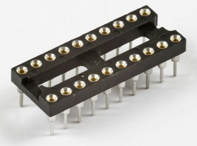 Цанговая панель под микросхему DIP-20