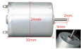 Двигатель 370 (3-6В, бесколлекторный, высокооборотный)