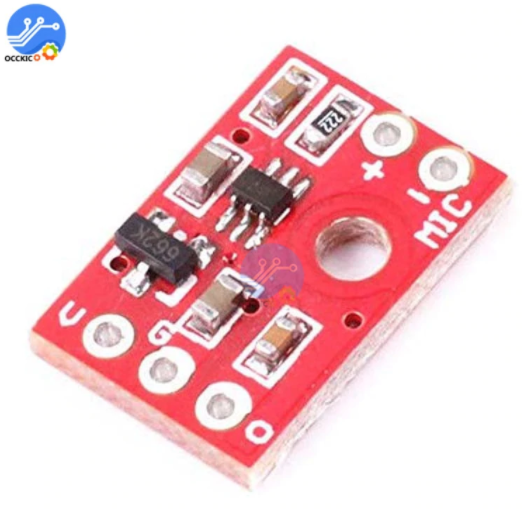 Плата усилителя звука MAX9812L  3,3 V-6 V  передачи данных AMP