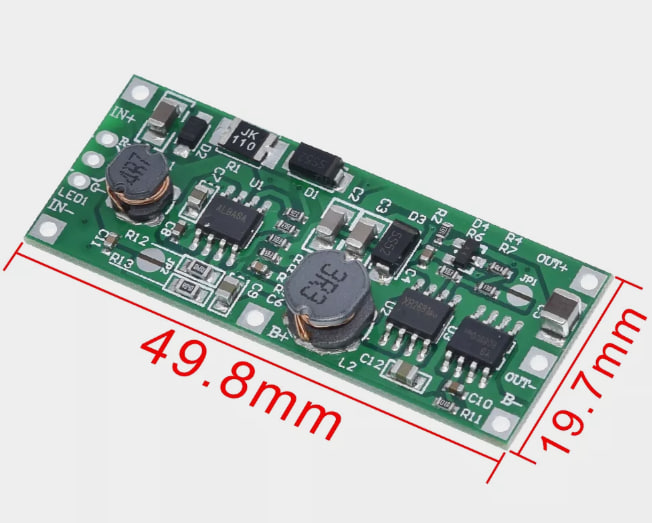 Зарядный модуль от DC5V-12V до 9V для 18650