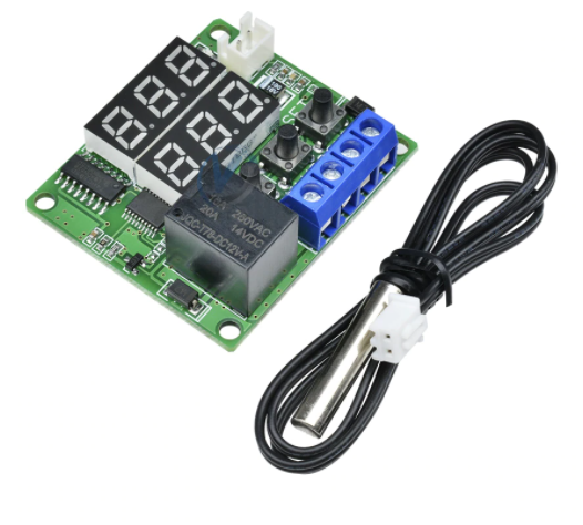 Модуль термостата двойной дисплей W1209S DC 12V