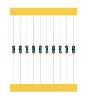 Резистор 1/2Вт 5% 10М