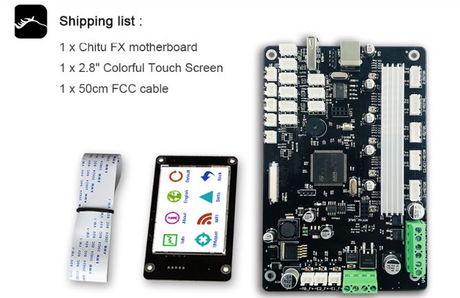 ChiTu F X 3D Printer Control Board with STM32