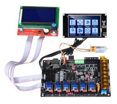 Плата управления для 3д принтера BIGTREETECH SKR PRO V1.1+  Модуль экрана TFT35 V2.0