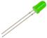 Рассеянный светодиод 3MM зеленый с ножкой 18мм (2В, 20мА)