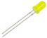 Рассеянный светодиод 3MM желтый с ножкой 18мм (2В, 20мА)