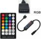 Контроллер RGB LED ленты 5050 (28 кнопок, 4PIN, 5-24В, с аккумулятором)