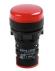 Светодиодный сигнальный светильник AD16-22DS (AC380В, 22мм, LED, красный)