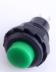 Зеленая кнопка R13-502 (12 мм, 2 контакта, мгновенного действия, самовозврат, круглая)