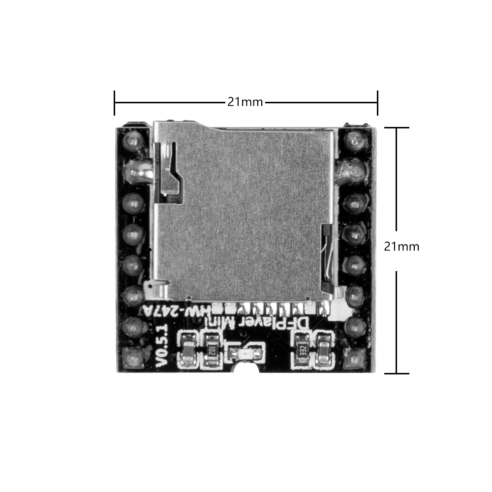 Аудиомодуль MP3-TF-16P, GD3200