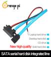 Кабель SATA 7+15pin для Banana Pi, Orange Pi (35 см)