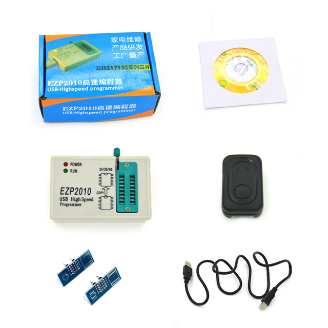 Программатор EZP2010 High-Speed USB SPI (Support24 25 93 EEPROM 25 Flash Bios Chip)