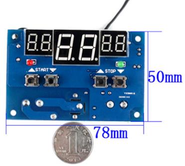 Цифровой терморегулятор (термостат) XH-W1401, 12в