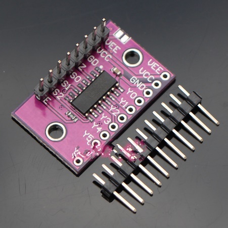 8-канальный модуль мультиплексора CJMCU-4051, 74HC4051