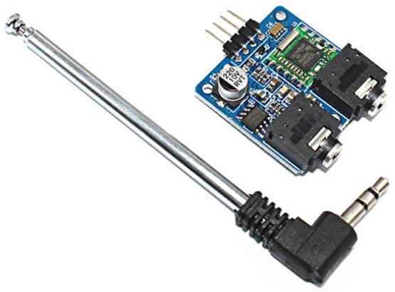 Модуль FM радиоприёмникаTEA5767