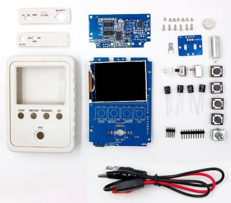 DIY набор для сборки цифрового осциллографа с корпусом DSO138 улучшенная версия (DSO150)