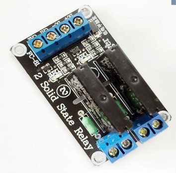 2-канальное твердотельное реле 5в SSR 250в 2A