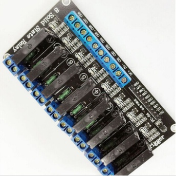 8-канальное твердотельное реле 5в SSR 250в 2А