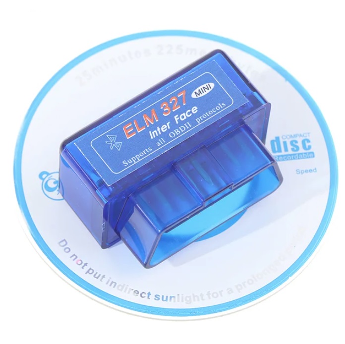 Автосканер WiFi ELM327 OBD2 V1.5, черный