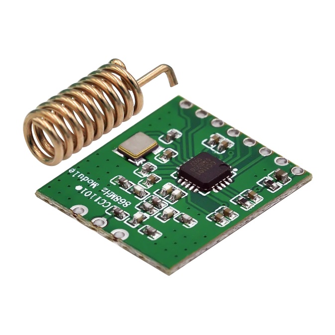 Радиомодуль CC1101 868Мгц, с полуотверстиями