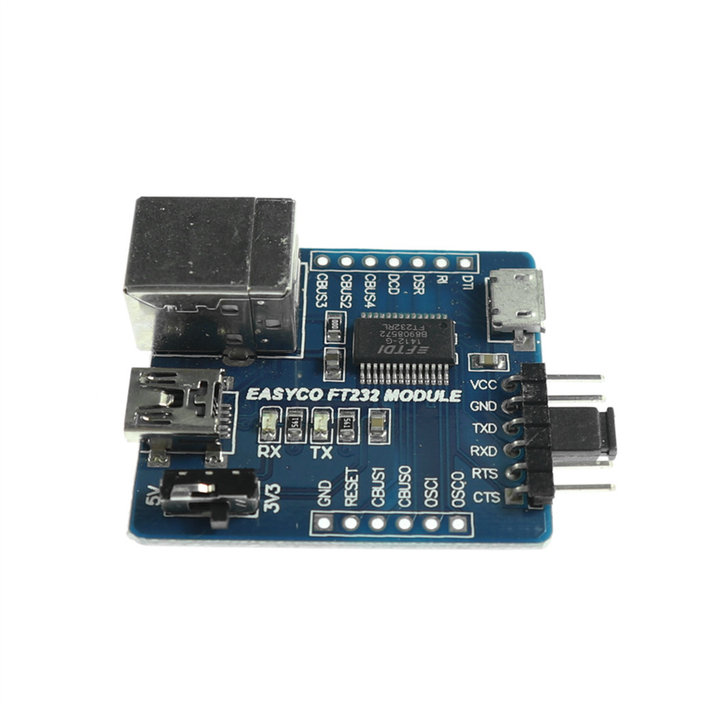 B Type/Mini/Micro FT232RL USB serial