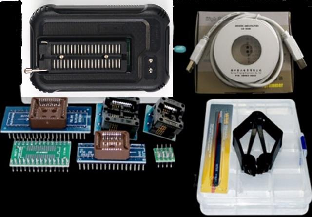 Программатор TL866III с адаптерами