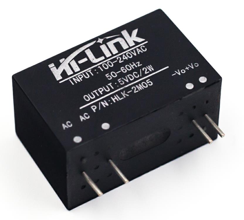 Преобразователь напряжения HLK-2M05 AC-DC 220-5в