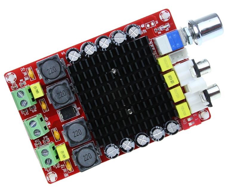 Цифровой аудио усилитель XH-M510, TDA7498  2*100 14-32в