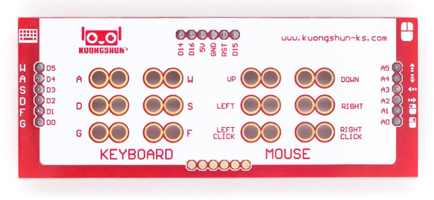 Плата расширения для MAKEY MAKEY с логотипом