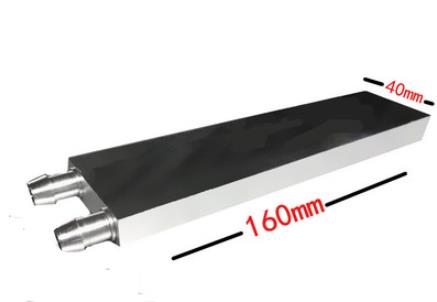 Пластина водяного охлаждения 40*160*12мм