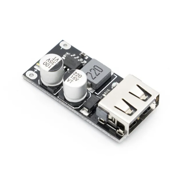 Модуль быстрой зарядки 3.0 с USB для телефона, 12-24в