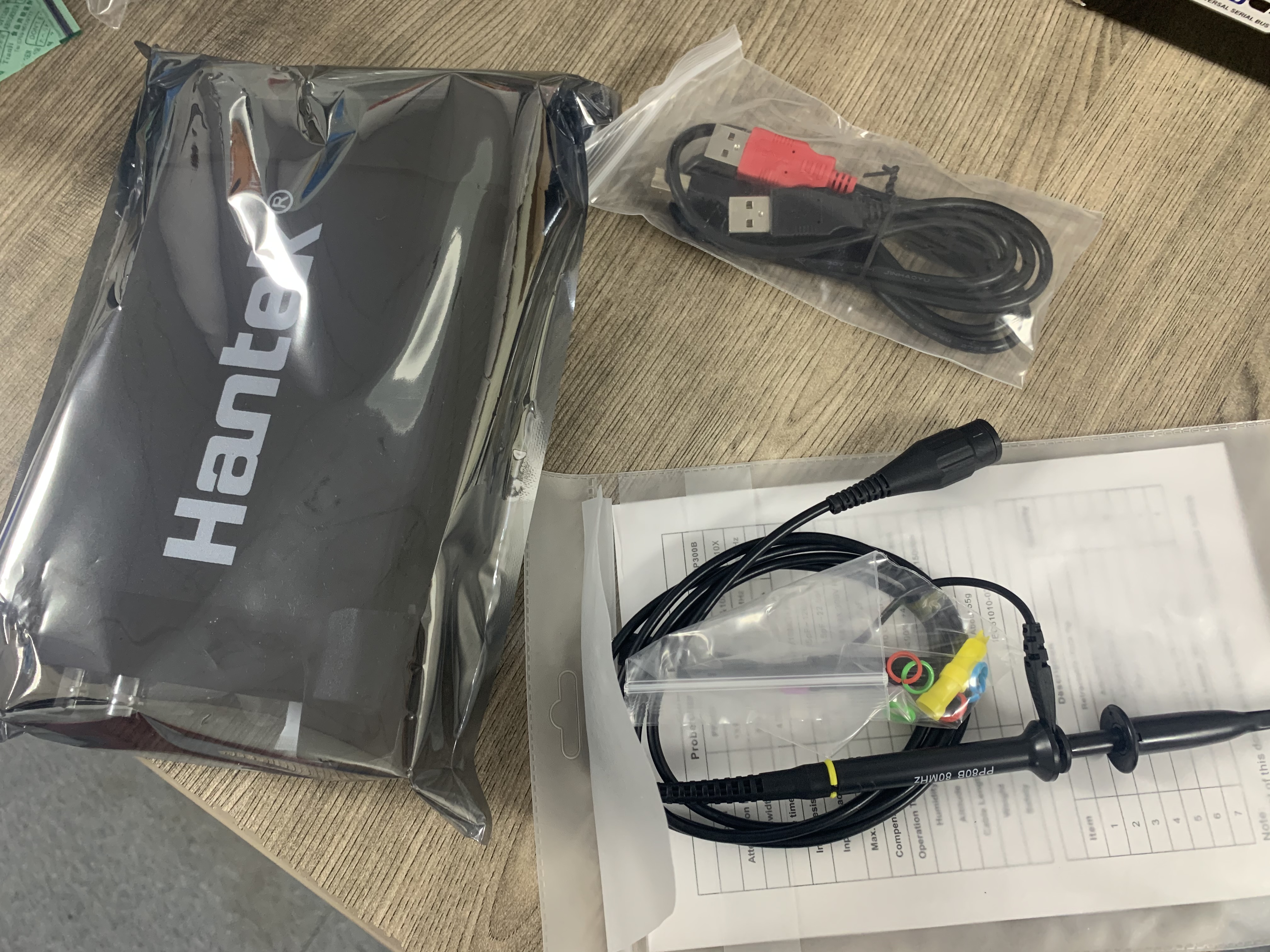 Цифровой осциллограф Hantek 6022BE