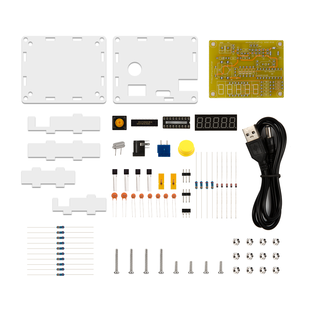 DIY набор для сборки кварцевого частометра, 1Гц 50МГц
