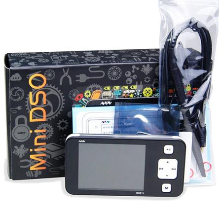 Портативный Цифровой осциллограф MiniDSO DS211