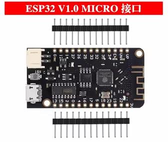 Плата разработки MicroPython ESP32 V1.0.0, Rev1, WiFi Bluetooth, 4мб Flash, Micro USB разъём