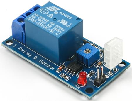 Модуль реле с датчиком влажности 5В